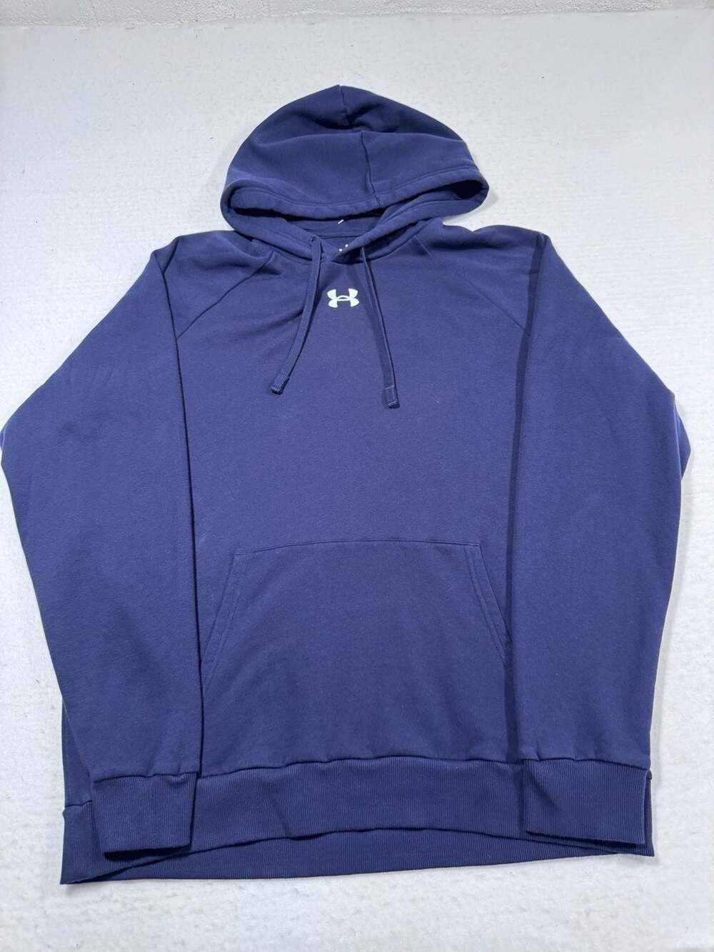 Under Armour Rival Fleece Hoodie Men’s XL Navy Blue